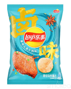 Lay's Five Spice Braised Beef Flavored Potato Chips (China)