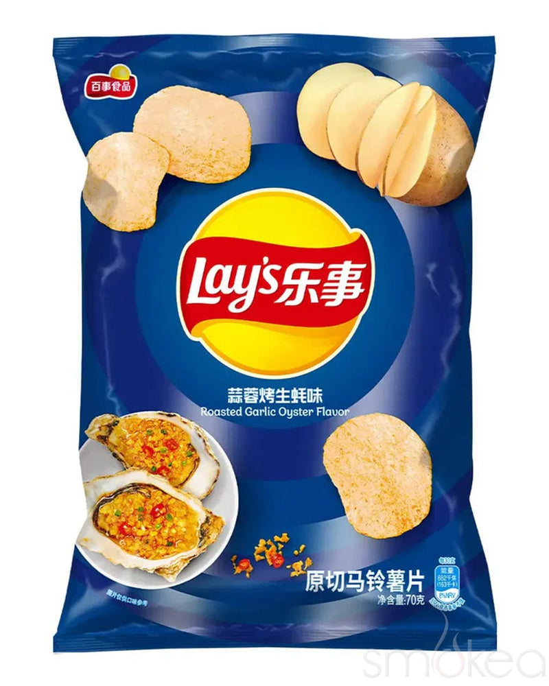 Lay's Roasted Garlic Oyster Flavored Potato Chips (China)