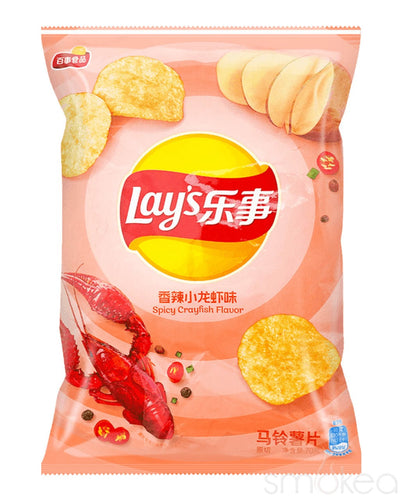 Lay's Spicy Crayfish Flavored Potato Chips (China)