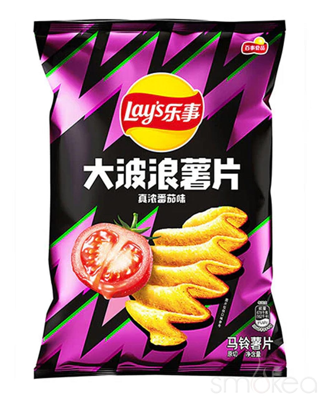 Lay's Wavy Pure Tomato Flavored Chips (China)