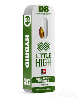 girl scout cookies disposable vape Little High 2g Delta 8 Vape