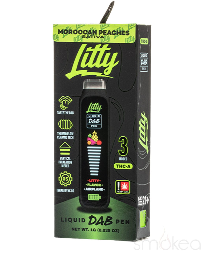 Litty THCA Liquid Dab Pen - Moroccan Peaches