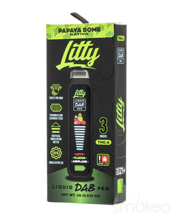 Litty THCA Liquid Dab Pen - Papaya Bomb
