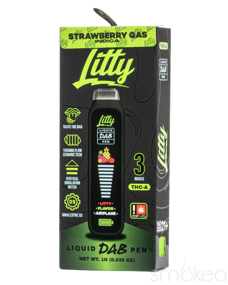 Litty THCA Liquid Dab Pen - Strawberry Gas