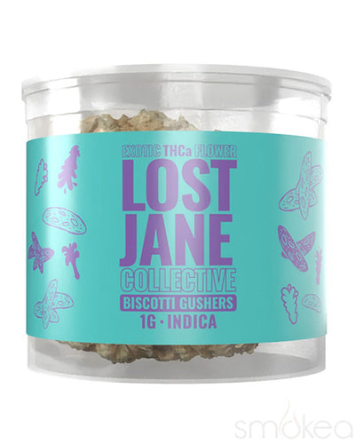 Lost Jane 1g Exotic THCA Flower - Biscotti Gushers