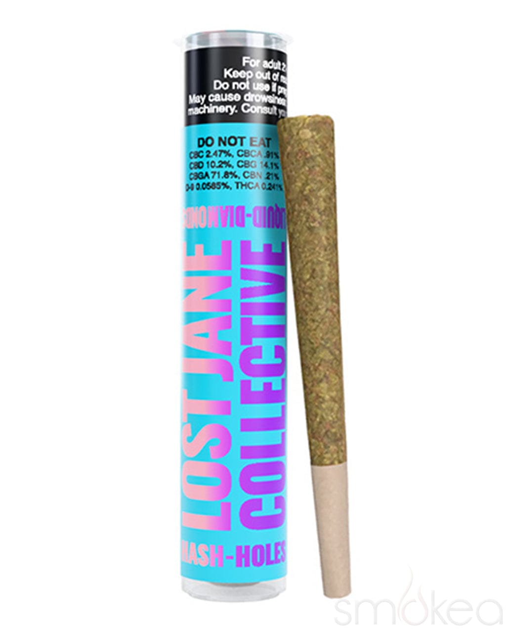 Lost Jane 1g THCA Hash Holes Pre-Roll - Frosted Doughnut