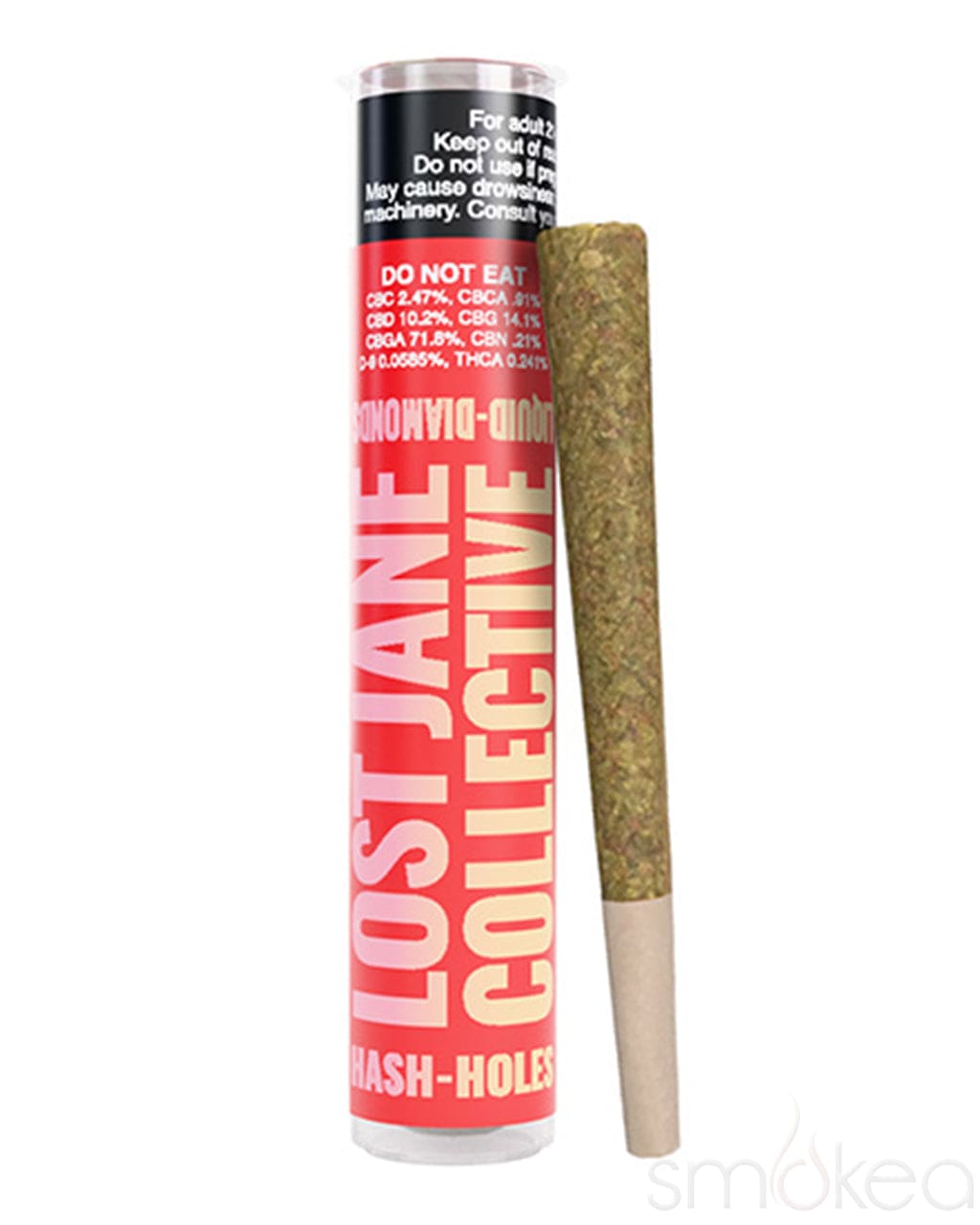 Lost Jane 1g THCA Hash Holes Pre-Roll - Strawberry Shortcake