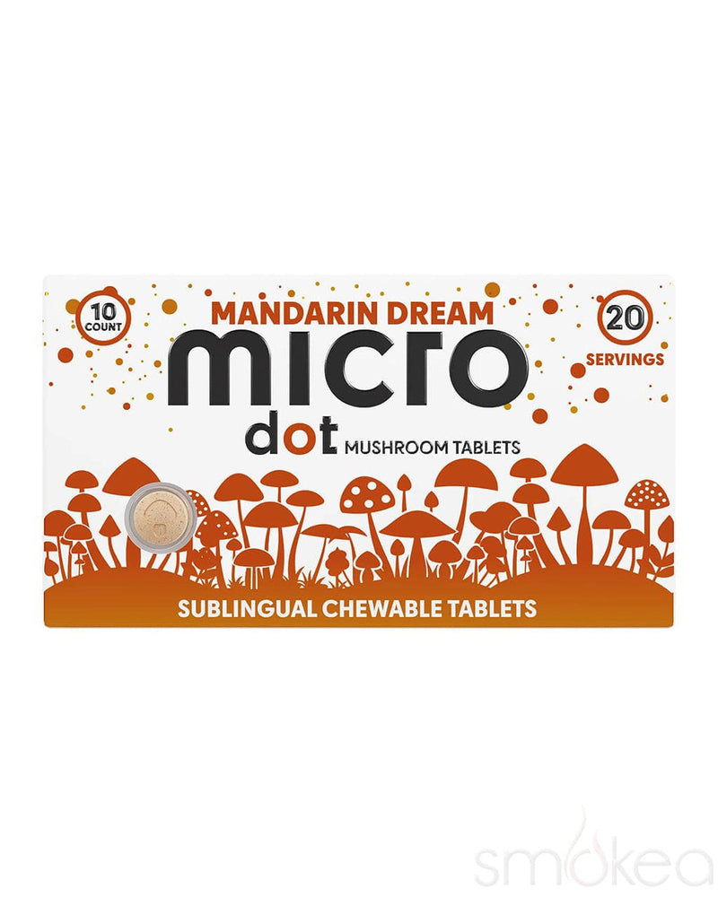 Micro Dot Mushroom Tablets - Mandarin Dream