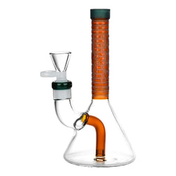 Milkyway Glass Bio-ID Beaker Bong Amber