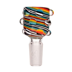 MJ Arsenal 14mm Hobnail Rainbow Flower Bowl