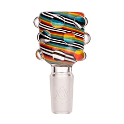MJ Arsenal 14mm Hobnail Rainbow Flower Bowl
