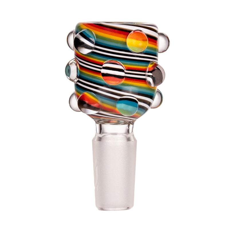 MJ Arsenal 14mm Hobnail Rainbow Flower Bowl