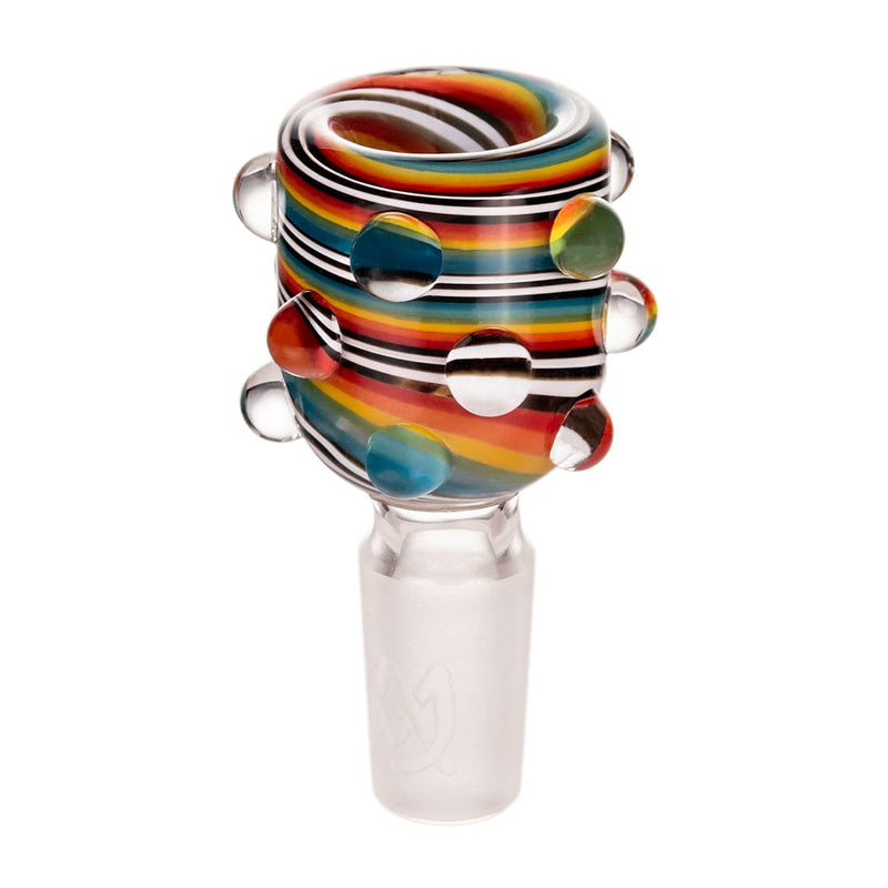 MJ Arsenal 14mm Hobnail Rainbow Flower Bowl
