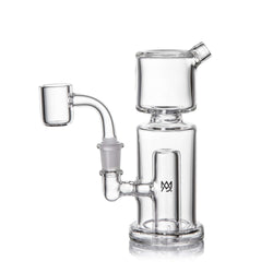 MJ Arsenal Column Mini Dab Rig with 10mm quartz banger