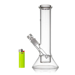 MJ Arsenal Laguna Bong, 11" glass beaker bong, view 3
