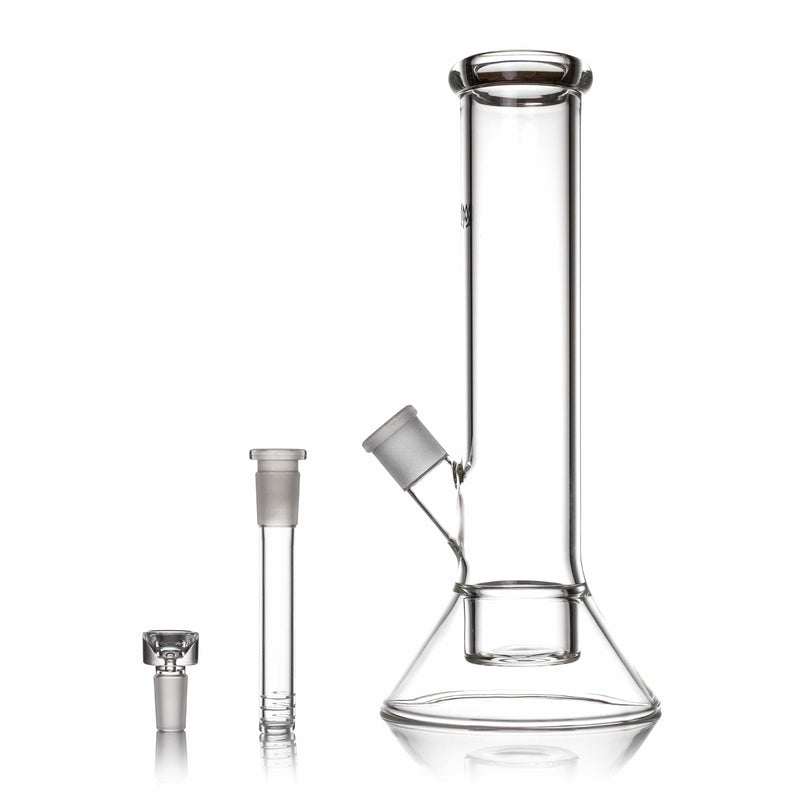 MJ Arsenal Laguna Bong, 11" glass beaker bong, view 4