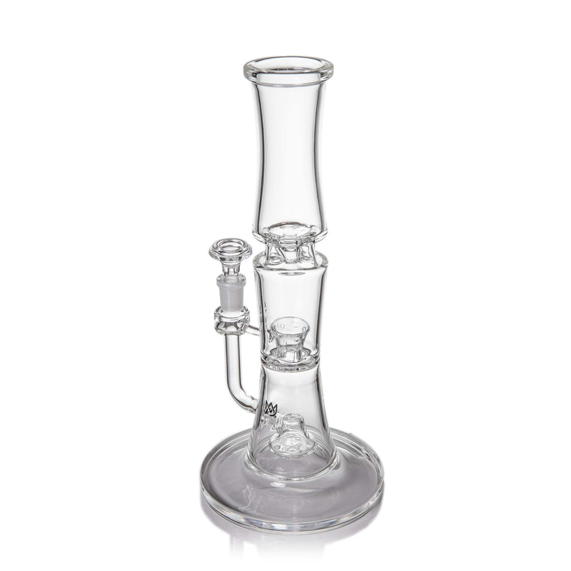 MJ Arsenal Spire Glass Bong, double percolator bong, view 3