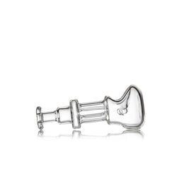 MJ Arsenal Tetra Spoon Pipe, glass hand pipe, view 3