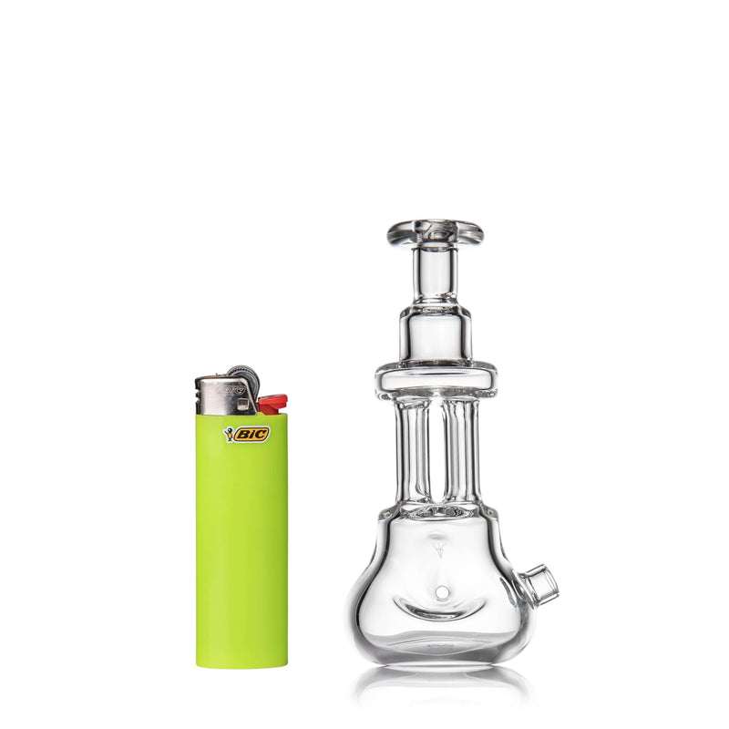 MJ Arsenal Tetra Spoon Pipe, glass hand pipe, view 6