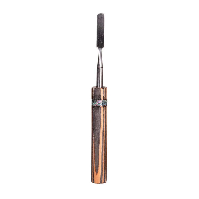 MJ Arsenal Wooden Dab Tool Striped