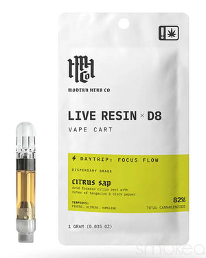 Modern Herb Co 1g Live Delta 8 Cartridge - Citrus Sap