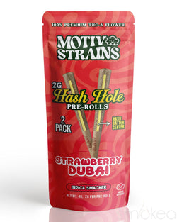 Motiv Strains THCA Hash Hole Pre-Rolls - Strawberry Dubai