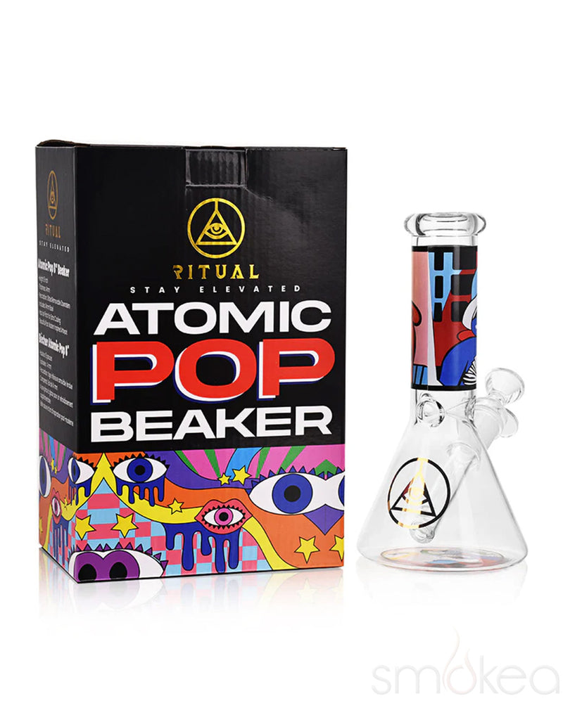 Ritual 8" Atomic Pop "NPC" Beaker Bong