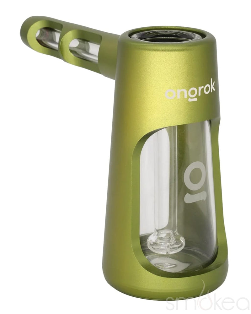 ONGROK Aluminum & Glass Bubbler Pipe Green