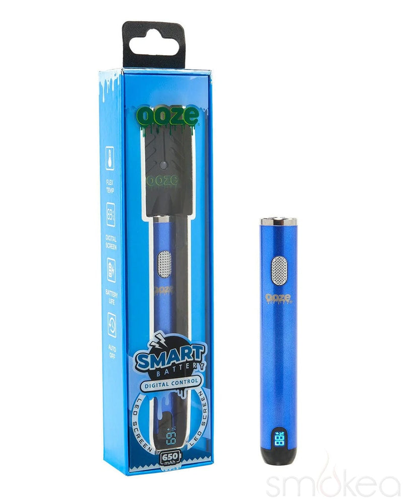 Ooze Smart Vape Pen Battery Blue