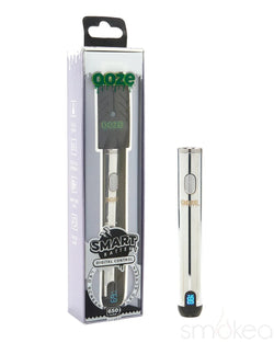 Ooze Smart Vape Pen Battery Chrome