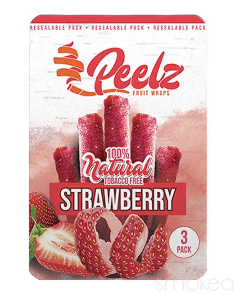 Peelz Fruit Blunt Wraps - Strawberry (3-Pack)