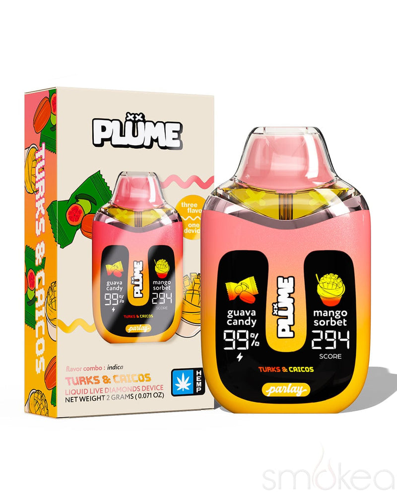 Plume Parlay 2g Liquid Live Diamonds Blend Vape - Turks & Caicos
