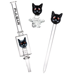 Pulsar Black Cat Dab Rig Set