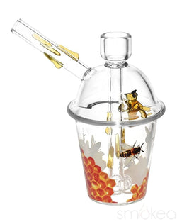 Pulsar Buzzin' Bee Glass Cup Bubbler