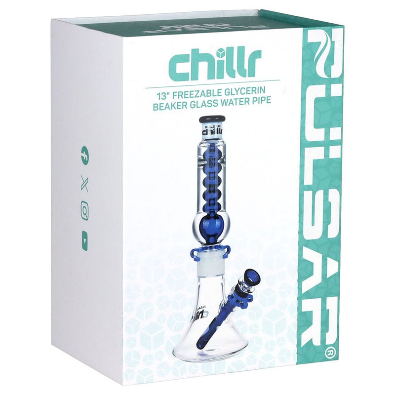 Pulsar Chillr Glycerin Beaker Glass Bong