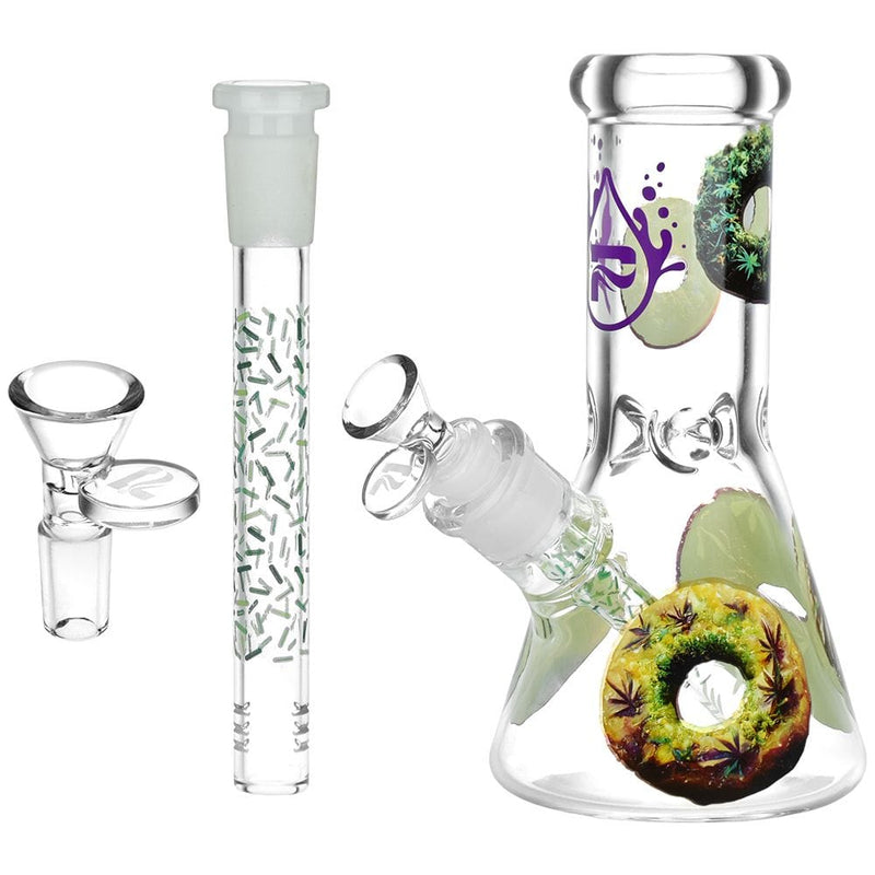 Pulsar Design Series "Forbidden Donuts" Beaker Bong