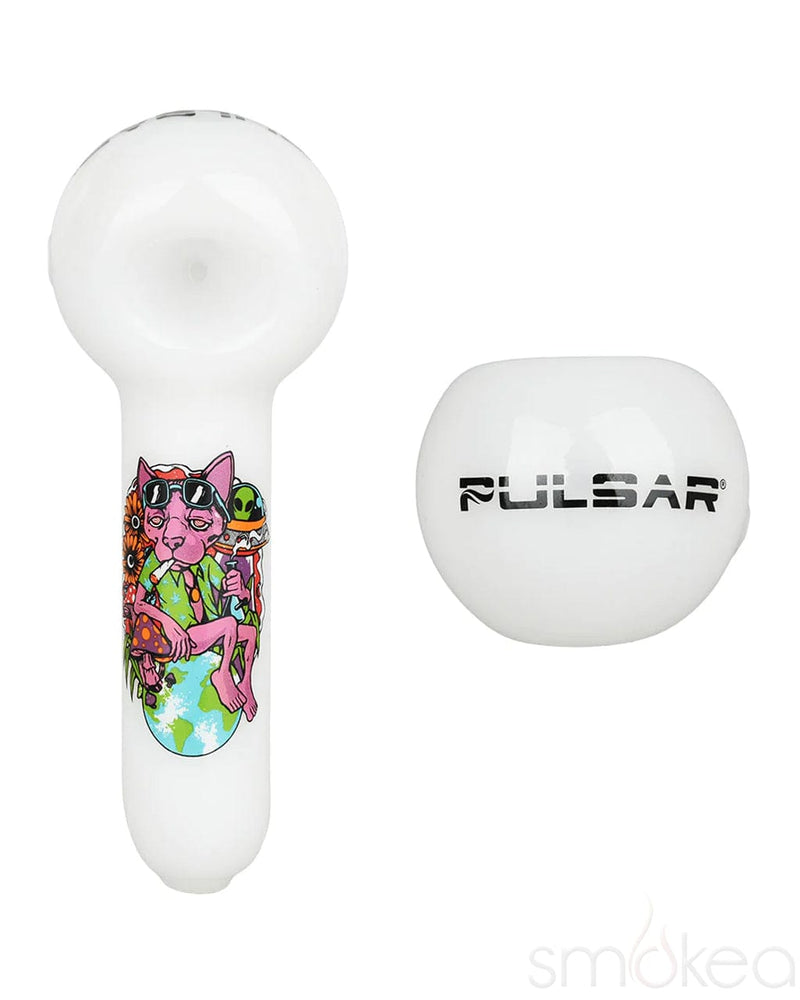 Pulsar Design Series Spoon Pipe Chill Cat
