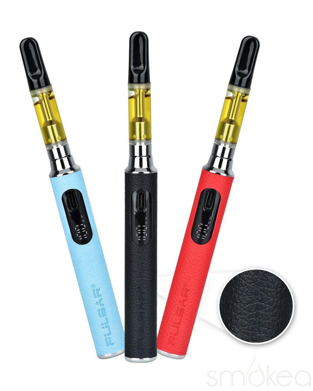 Pulsar Digital Display Leather 510 Vape Battery Pulsar Digital Display Leather 510 Vape Battery