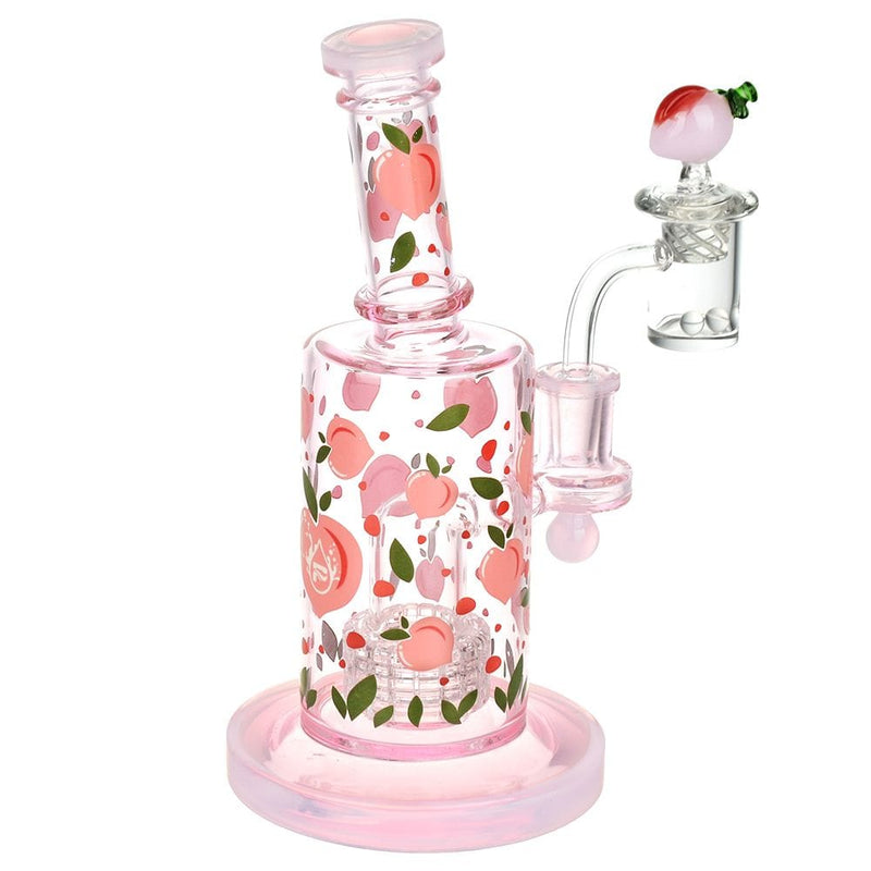 Pulsar Fruit Series Peaches & Cream Rig & Straw Bundle