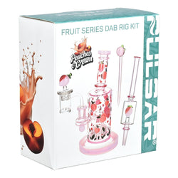 Pulsar Fruit Series Peaches & Cream Rig & Straw Bundle