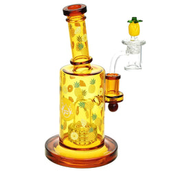 Pulsar Fruit Series Pineapple Express Rig & Straw Bundle