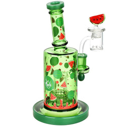 Pulsar Fruit Series Watermelon Zkittles Rig & Straw Bundle