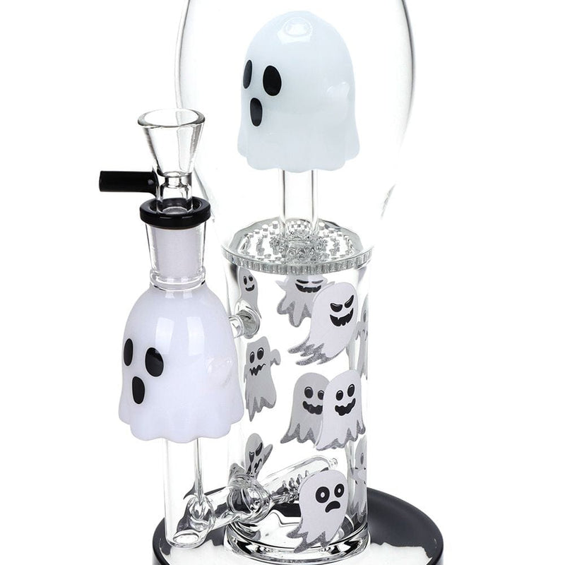 Pulsar Glow In the Dark "Ghosty" Glass Bong