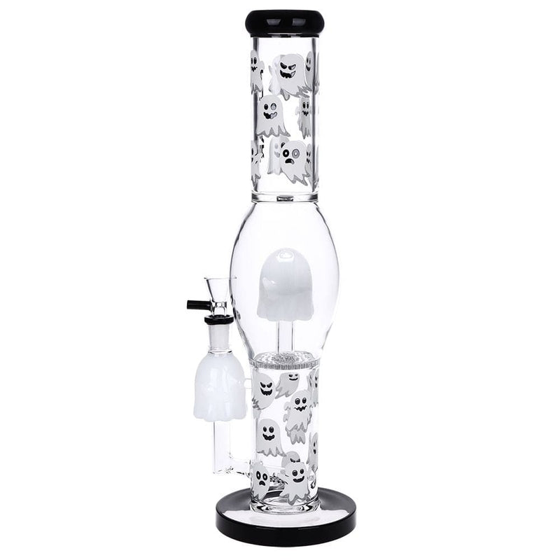 Pulsar Glow In the Dark "Ghosty" Glass Bong