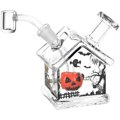 Pulsar Halloween House Glass Dab Rig