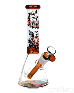 Pulsar Halloween Scene Beaker Bong