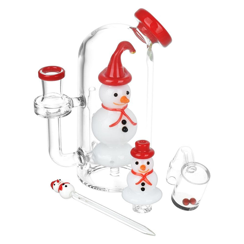 Pulsar Happy Snowman Dab Rig Set