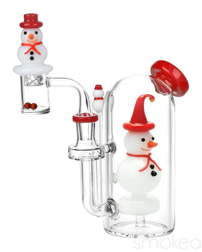 Pulsar Happy Snowman Dab Rig Set