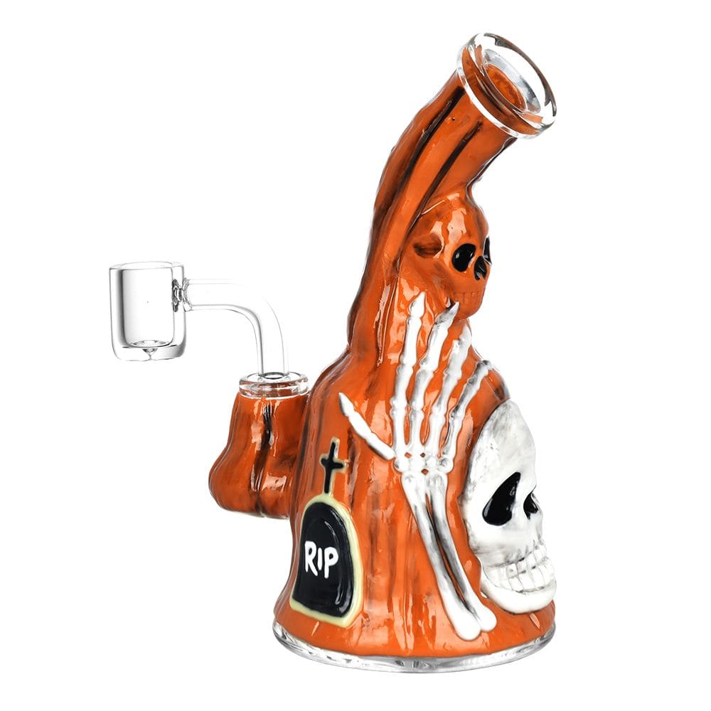 Pulsar Haunted Gourd Enamel on Glass Dab Rig