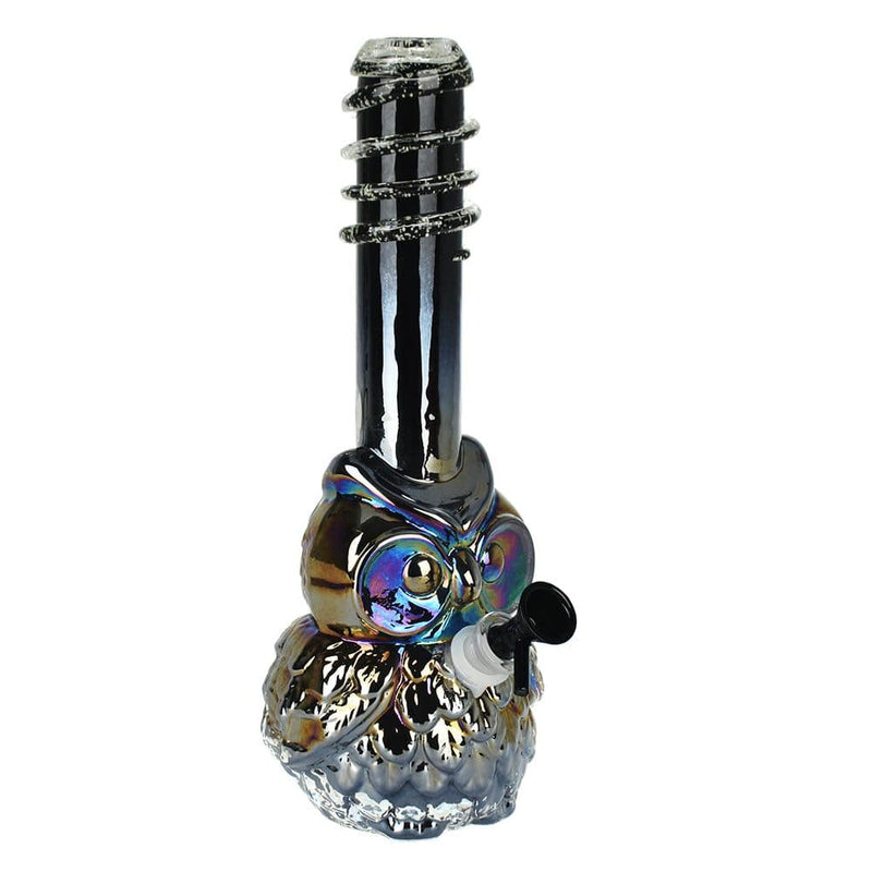 Pulsar Iridescent Owl Soft Glass Bong